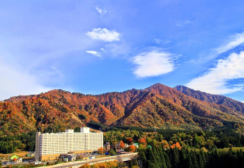 ホテル エンゼルグランディア 越後中里 湯沢市 エクステリア 写真